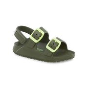 OshKosh B'Gosh Toddler Rivar Sandal - Olive/Lime, Size 6 Toddler