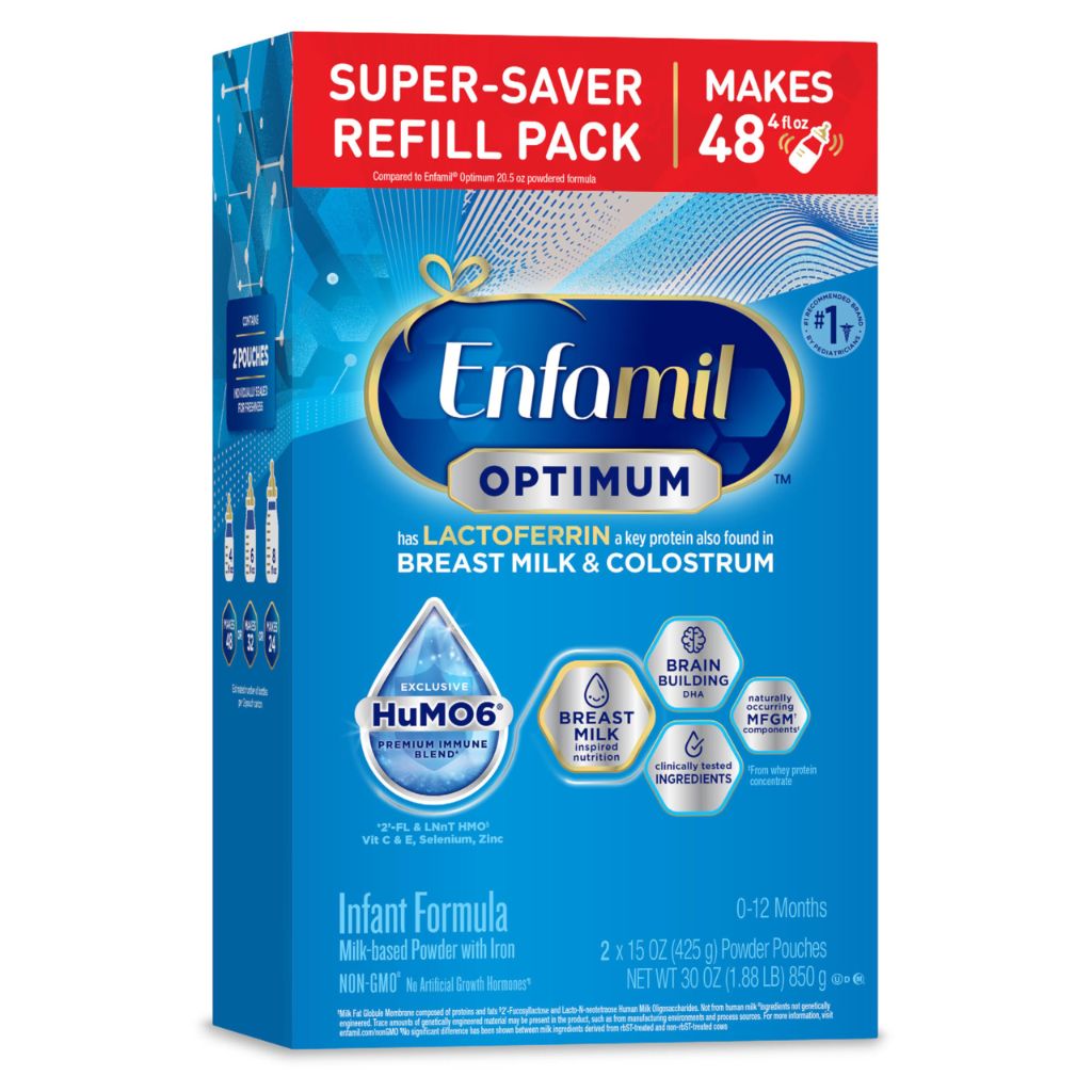 Enfamil Optimum Baby Formula Powder Refill - 30oz