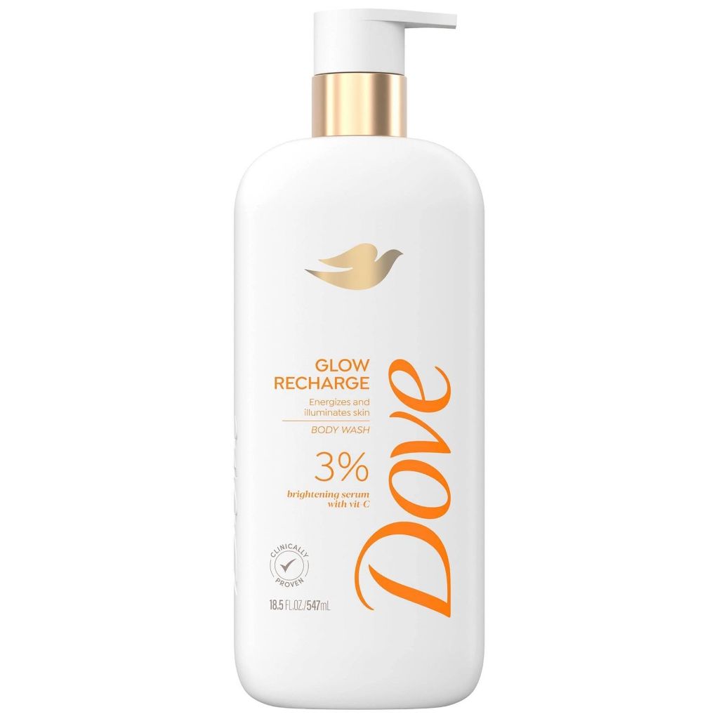 Dove Serum Body Wash Glow Recharge Brightening Serum w/Vitamin C - 18.5 fl. oz.