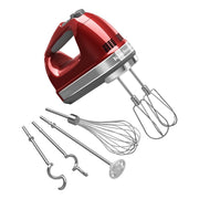 KitchenAid 9-Speed Hand Mixer - Red