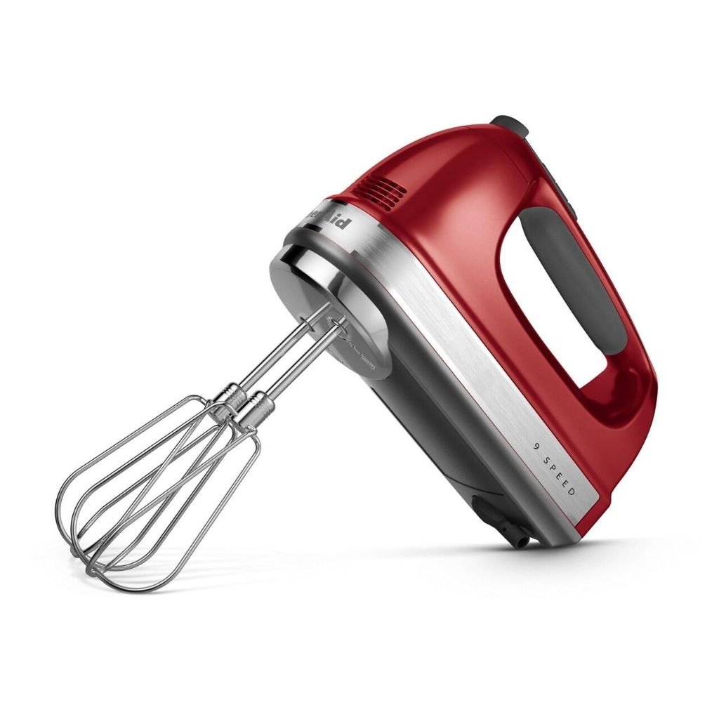 KitchenAid 9-Speed Hand Mixer - Red