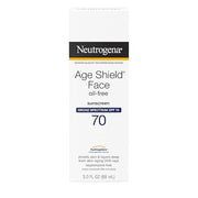 Neutrogena Age Shield Face Oil-Free Sunscreen Lotion with Broad Spectrum SPF 70 - 3 fl. oz.