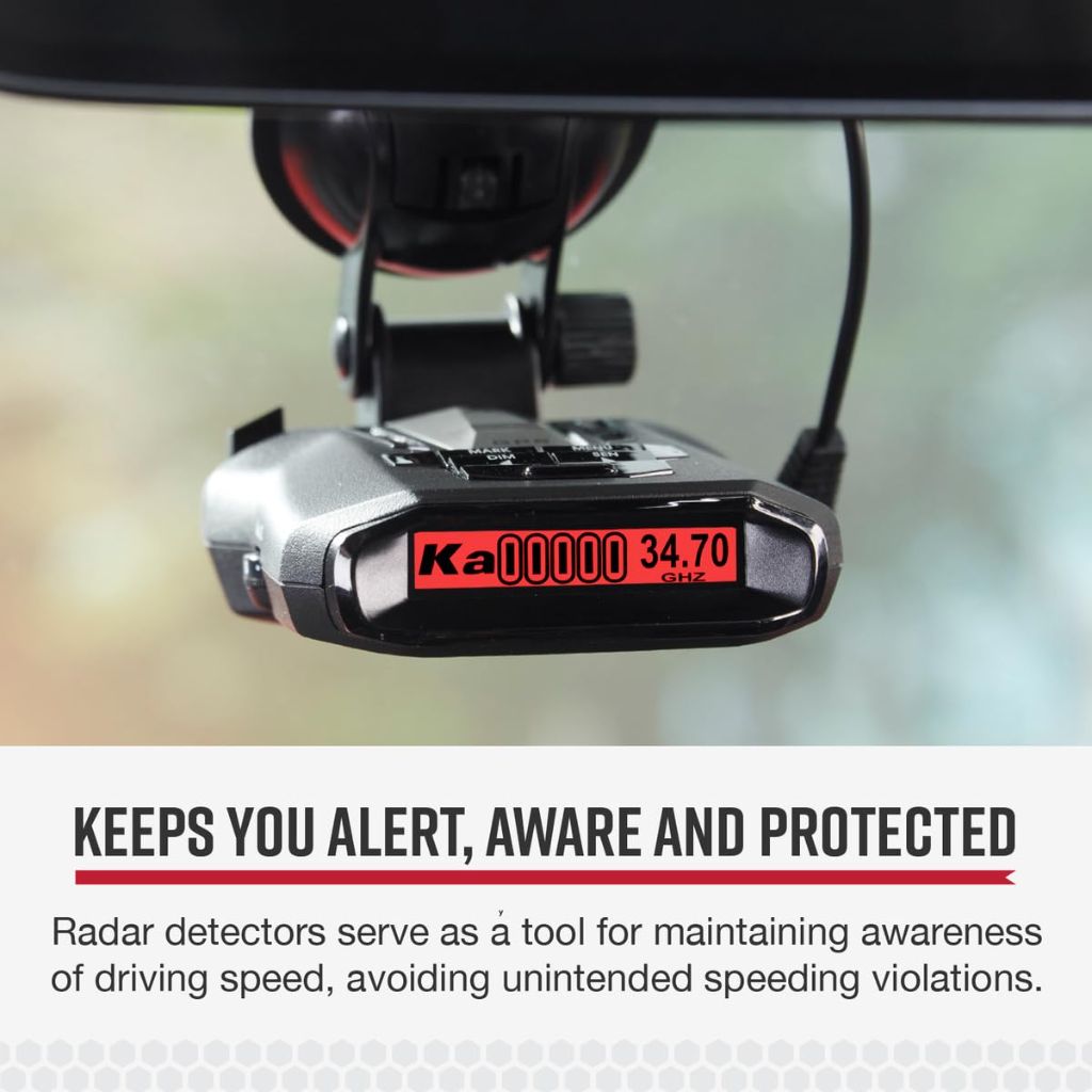 Cobra RAD 700i Laser Radar Detector - Premium Detection Range, AutoLearn Intelligence, Advanced Filtering Software