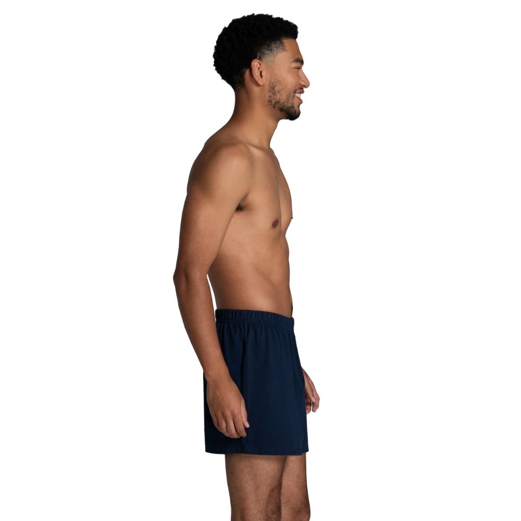 Fruit of The Loom Men's Tag-Free Knit Boxers - Assorted Colors, Large (6 Pairs)