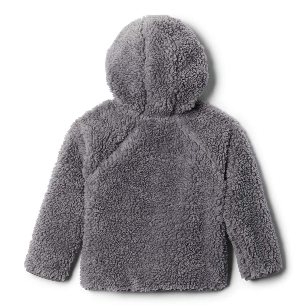 Columbia Toddler's Foxy Baby Sherpa Full Zip Jacket - City Gray/Columbia Gray, 3T