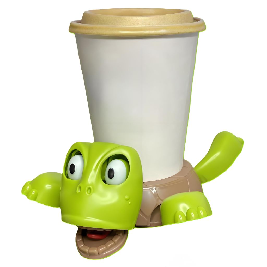 Turtle Coaster Cup Holder - Green