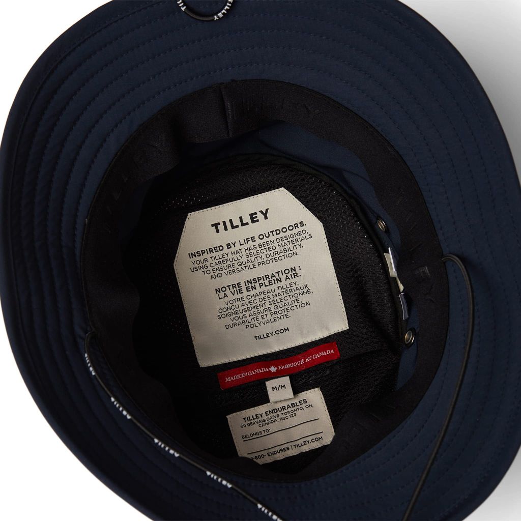 Tilley Technical T1 Bucket Hat - Navy, XL