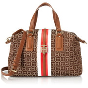 Tommy Hilfiger Jaden Satchel Crossbody Handbag - Chestnut/Tannin