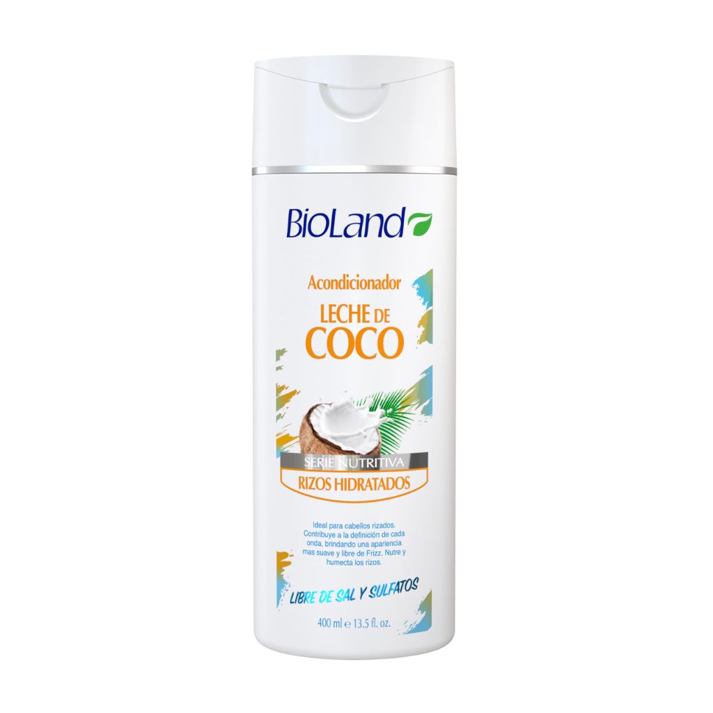 BioLand Coconut Milk Conditioner for Curly & Dry Hair - 13.53 fl oz