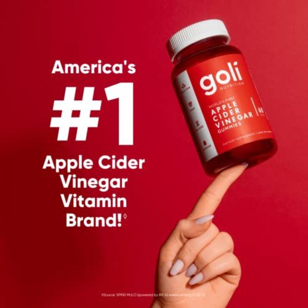 goli Apple Cider Vinegar gummies - 60ct