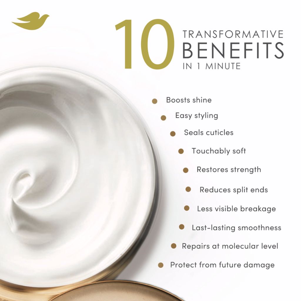 Dove Intensive Repair 10-in-1 Serum Mask for Damaged Hair - 9.2 fl. oz.