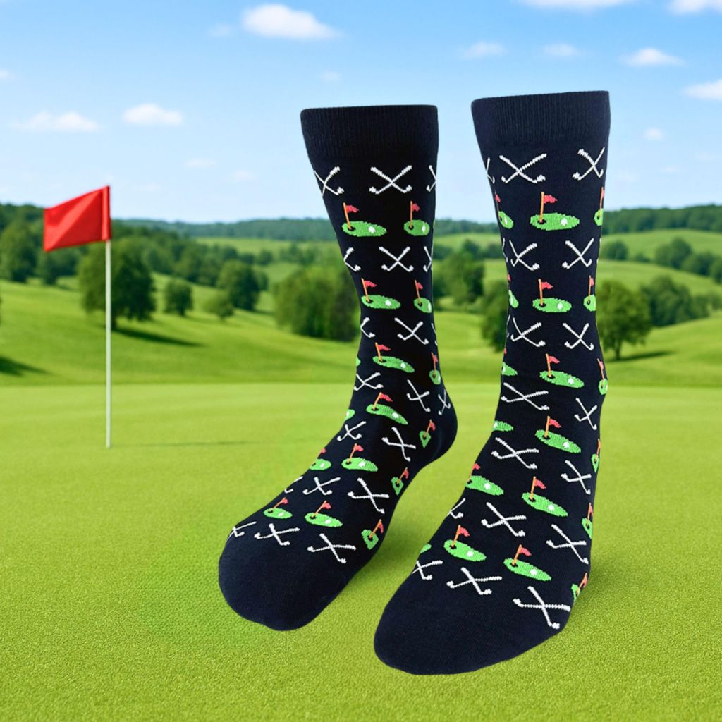 I'D RATHER BE CHASING Funny Socks - Balls (One Size)