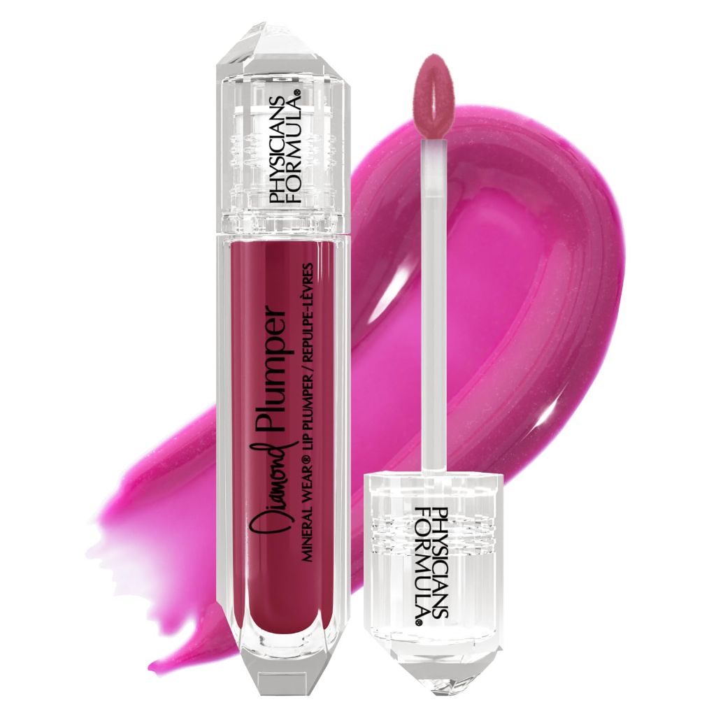 Physicians Formula Diamond Plumper Mineral Wear Lip Gloss - Brilliant Berry Diamond