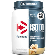 Dymatize ISO100 Whey Protein Powder Isolate - Gourmet Vanilla, 1.34lb.