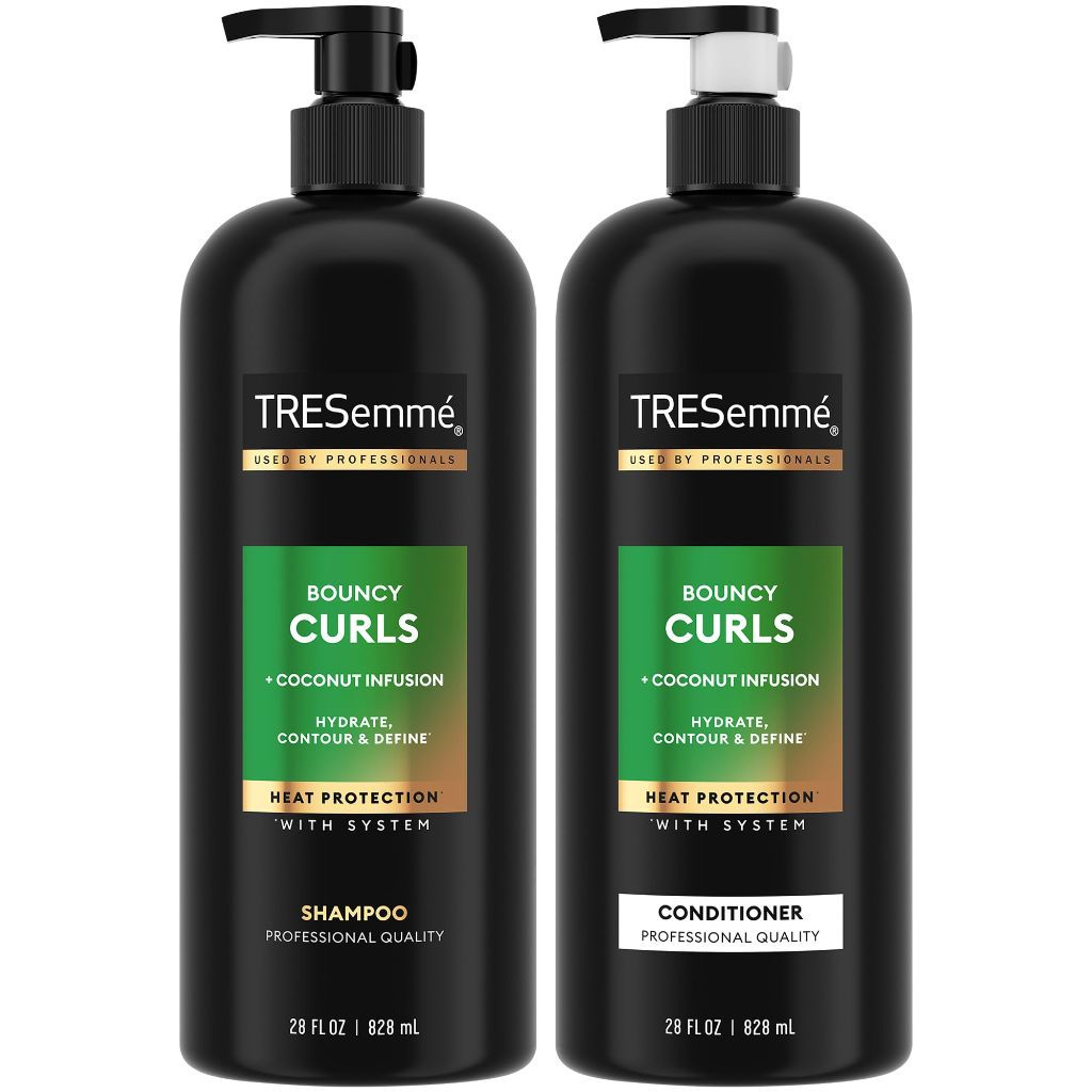 TRESemmé Bouncy Curls + Coconut Infusion Shampoo and Conditioner Set - 28 fl. oz. ea.