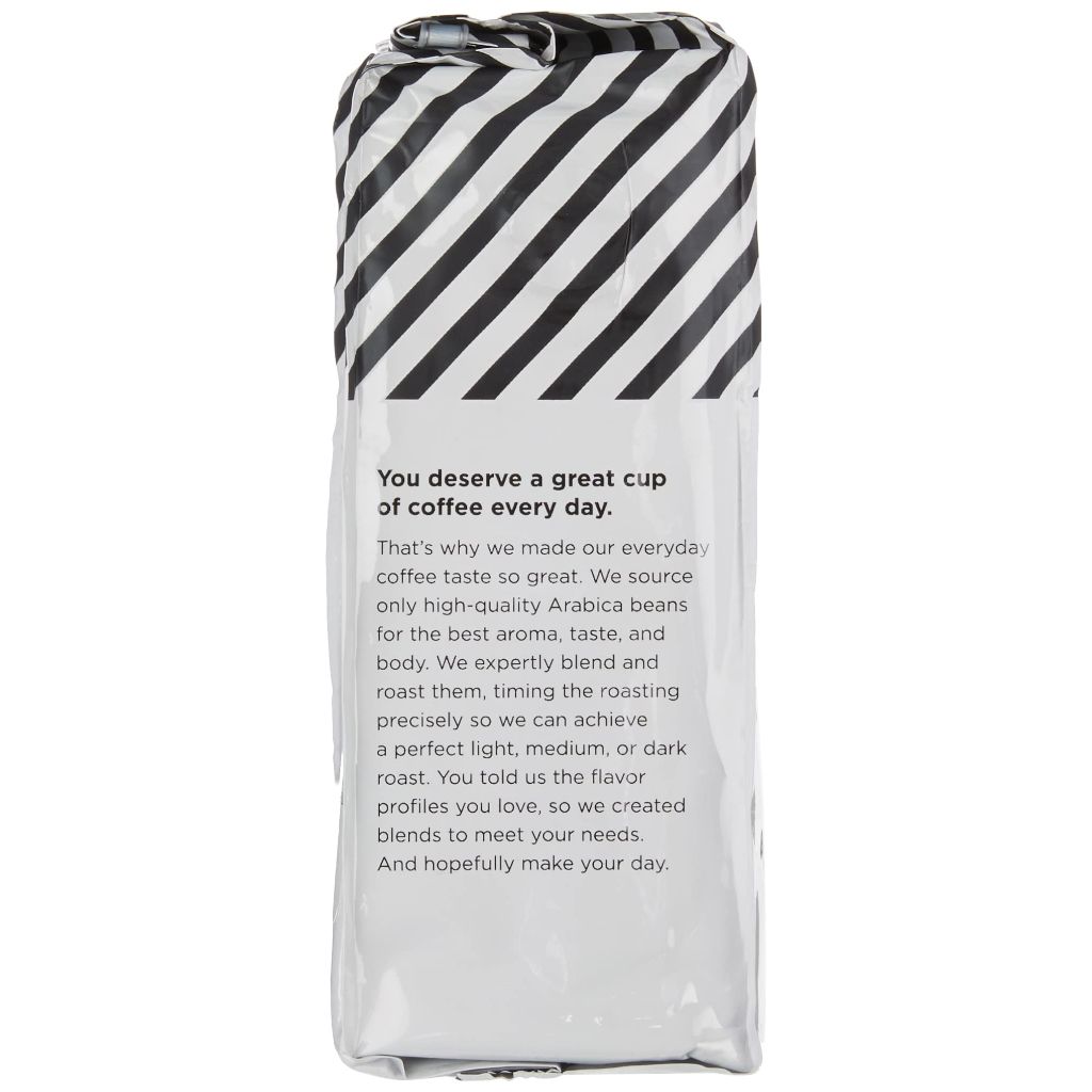 Amazon Fresh Decaf Colombia Medium Roast Ground Coffee, 12oz.