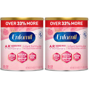 Enfamil A.R. Added Rice Infant Formula Powder - 27.4oz (2 Pack)