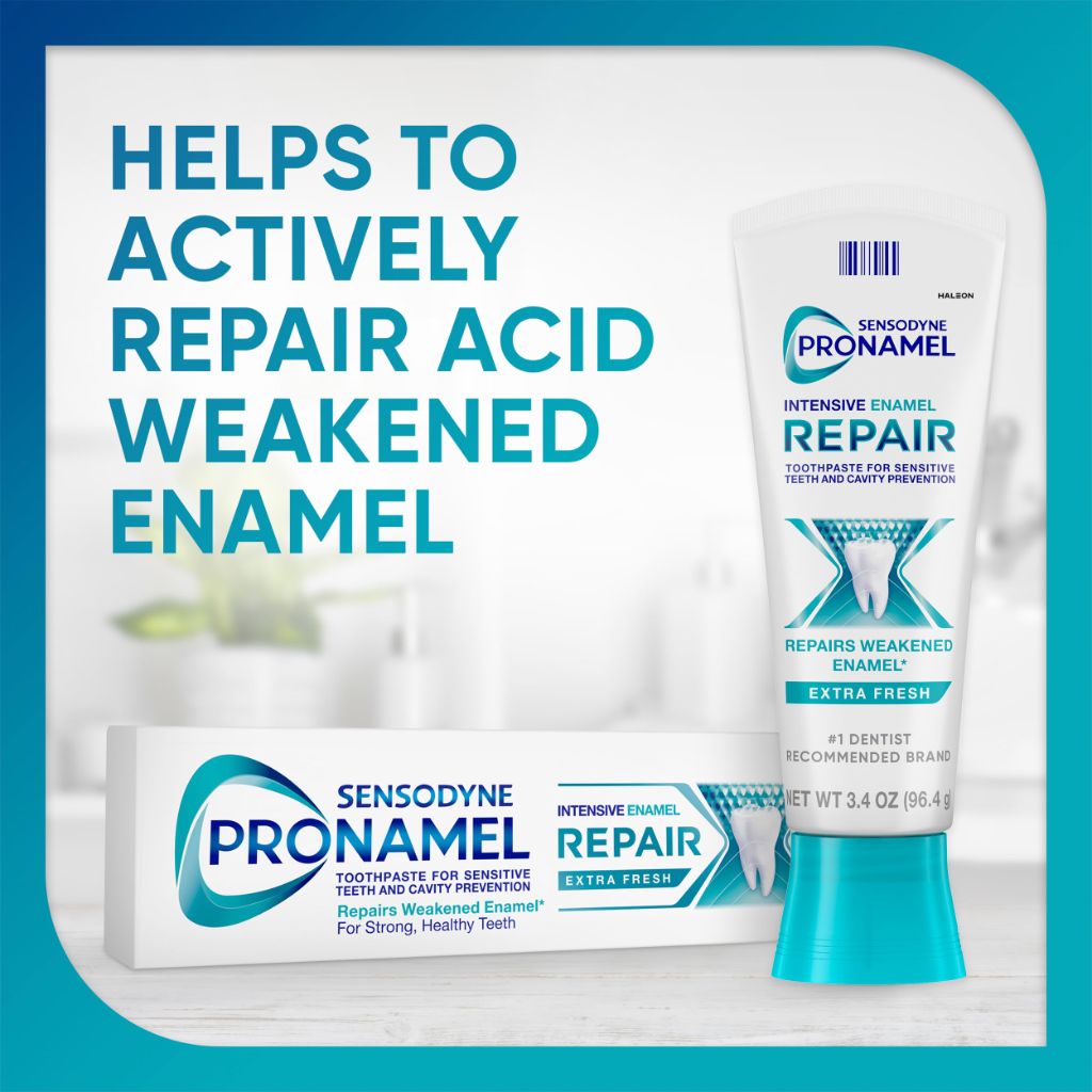 Sensodyne Pronamel Intensive Enamel Repair Toothpaste - Extra Fresh, 3.4oz