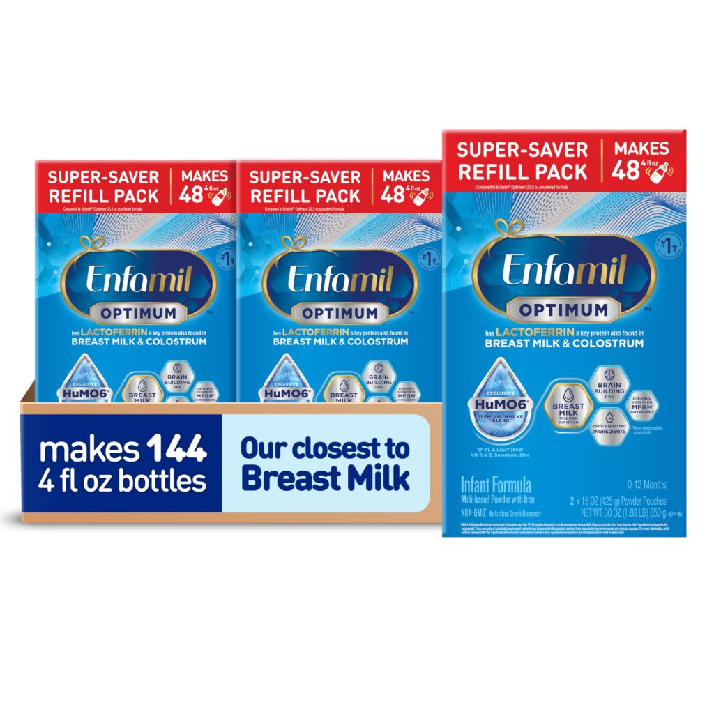 Enfamil Optimum Baby Formula Powder Refill - 30oz (3 Pack)