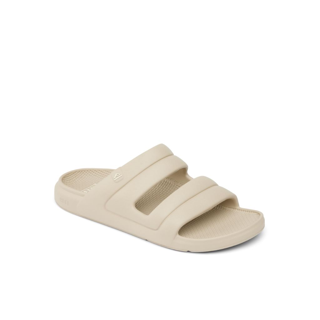 Reef Men's Oasis Two Bar Waterproof Slide Sandals - Sand, Size 11
