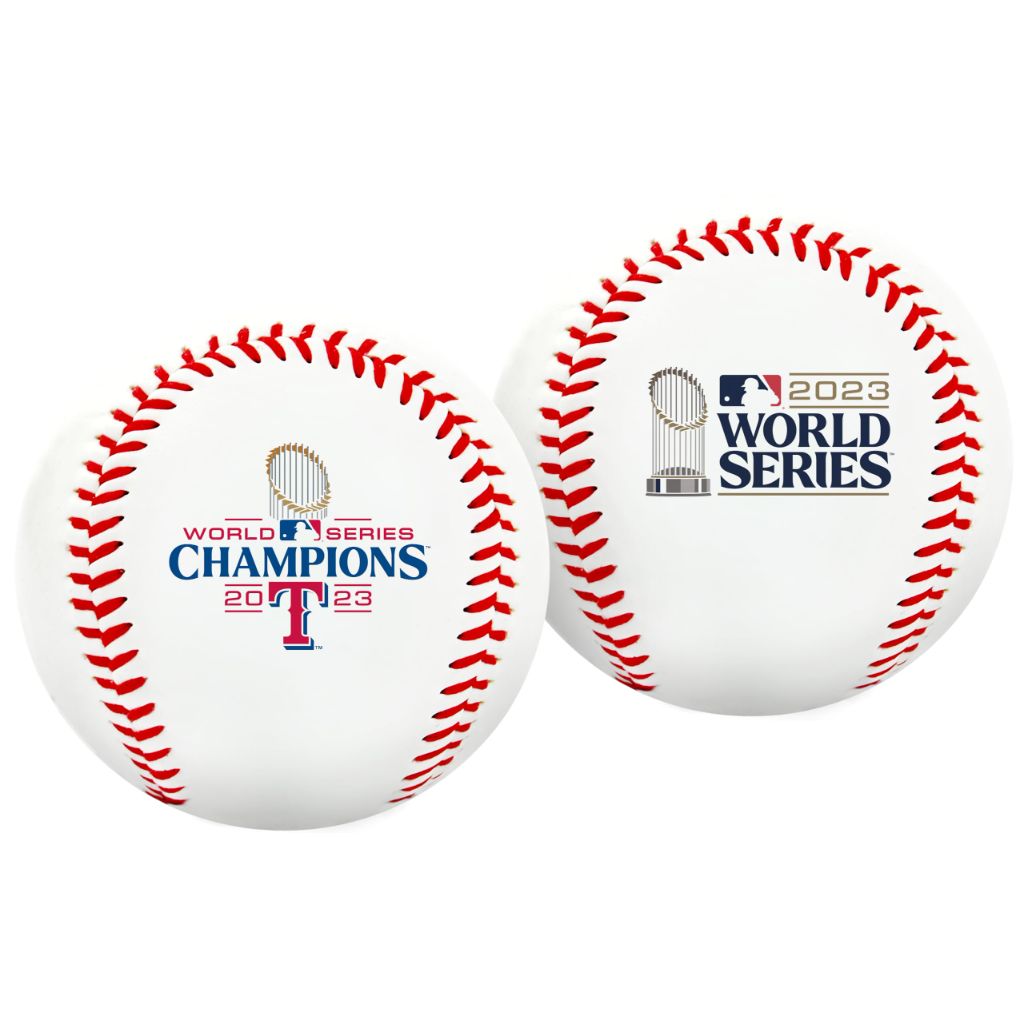 Rawlings Official 2023 World Series Champions Commemorative Baseball - Texas Rangers