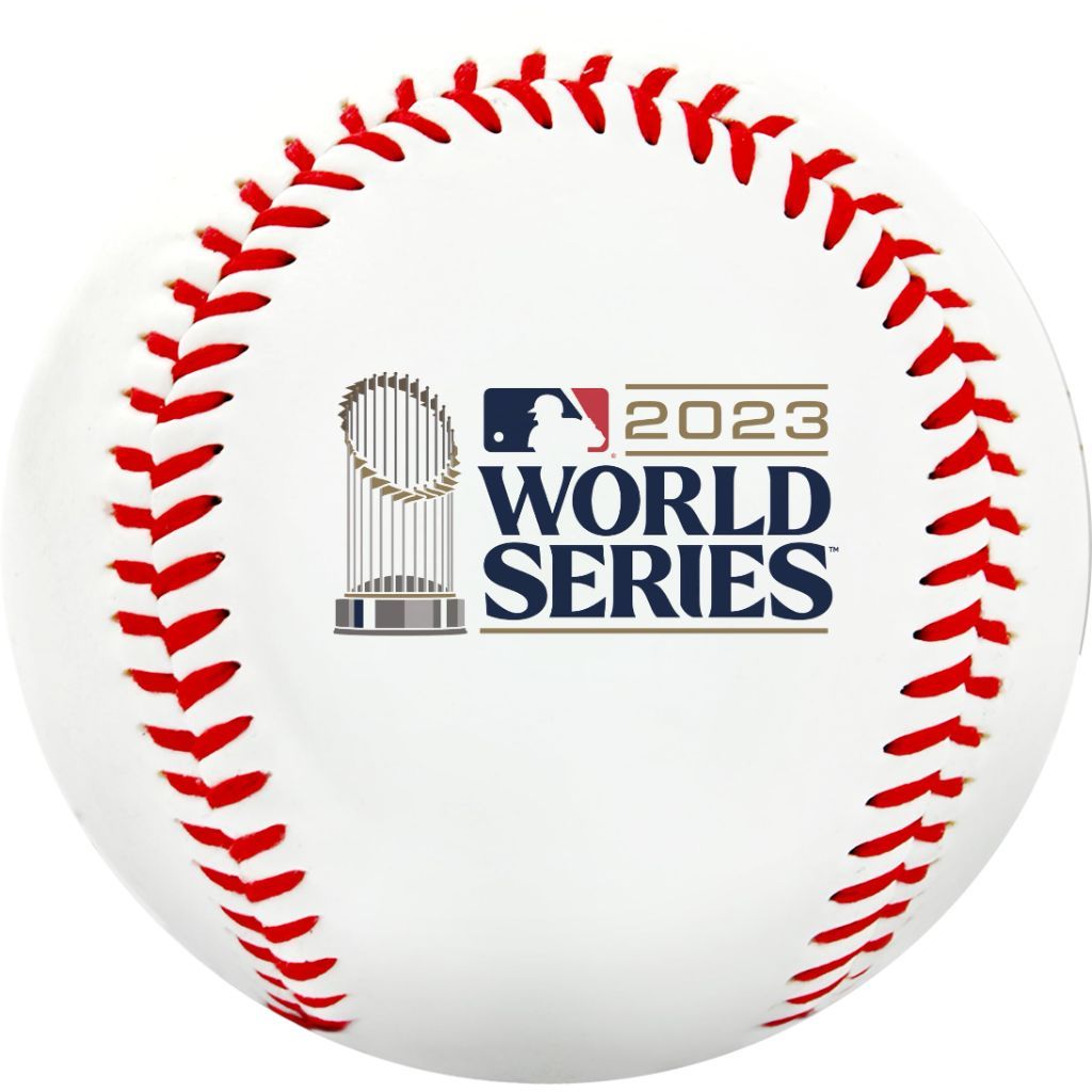Rawlings Official 2023 World Series Champions Commemorative Baseball - Texas Rangers