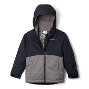 Columbia Toddler Alpine Action III Jacket - City Gray Melange/Black, Size 2T