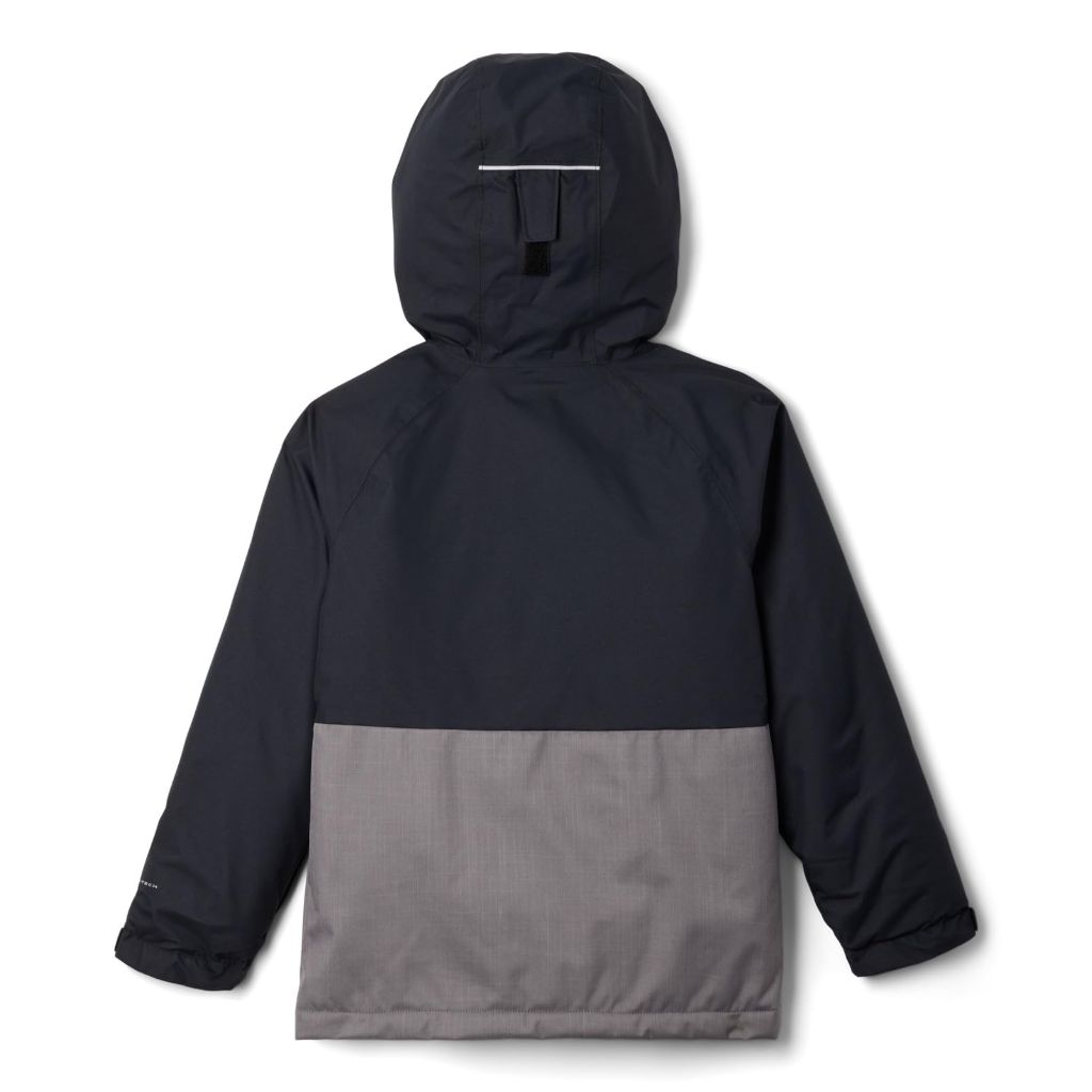 Columbia Toddler Alpine Action III Jacket - City Gray Melange/Black, Size 2T