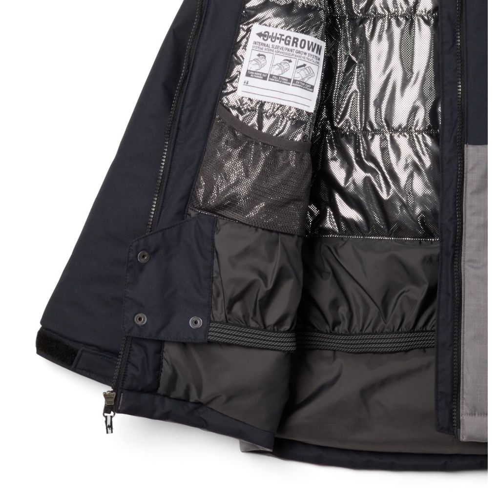 Columbia Toddler Alpine Action III Jacket - City Gray Melange/Black, Size 2T