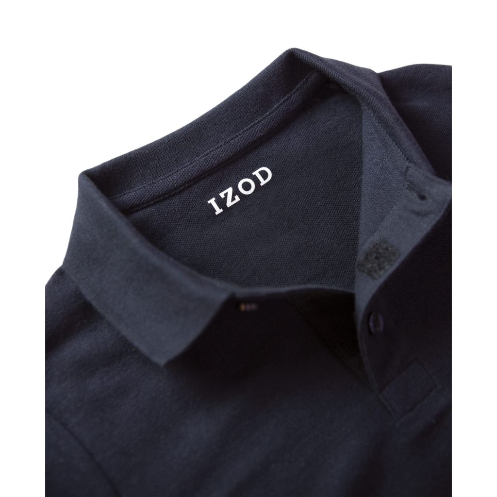 IZOD Boys' School Uniform Adaptive Short Sleeve Pique Polo with Velcro Closure - White, Size 8