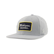 Zephyr Fitted Hat - Michigan Wolverines (M15Z), Light Gray (Large)