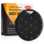 Canroom Silicone Body Scrubber - Black, 1pc.