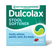 Dulcolax Stool Softener Laxative Liquid Gel Capsules - 50ct.