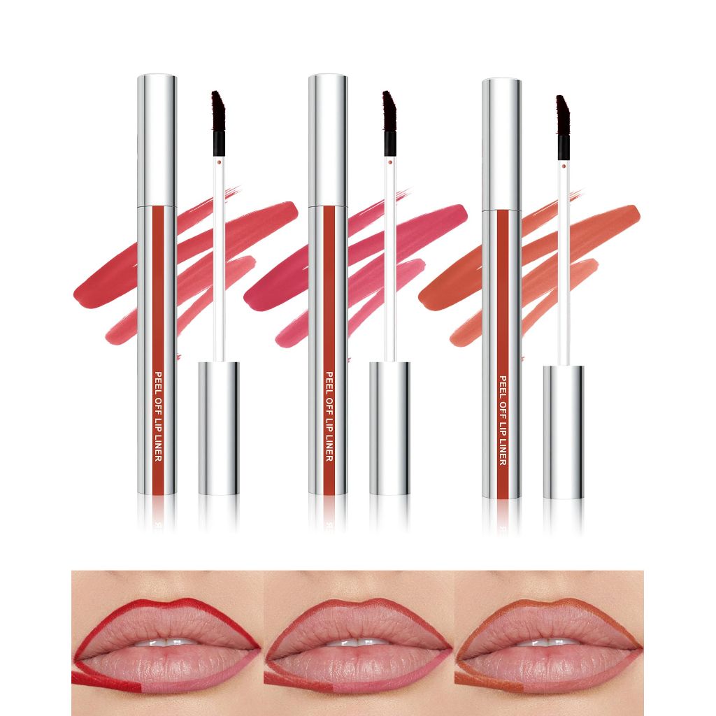 Young Vision Peel Off Lip Liner Stain Set - 3 Pack