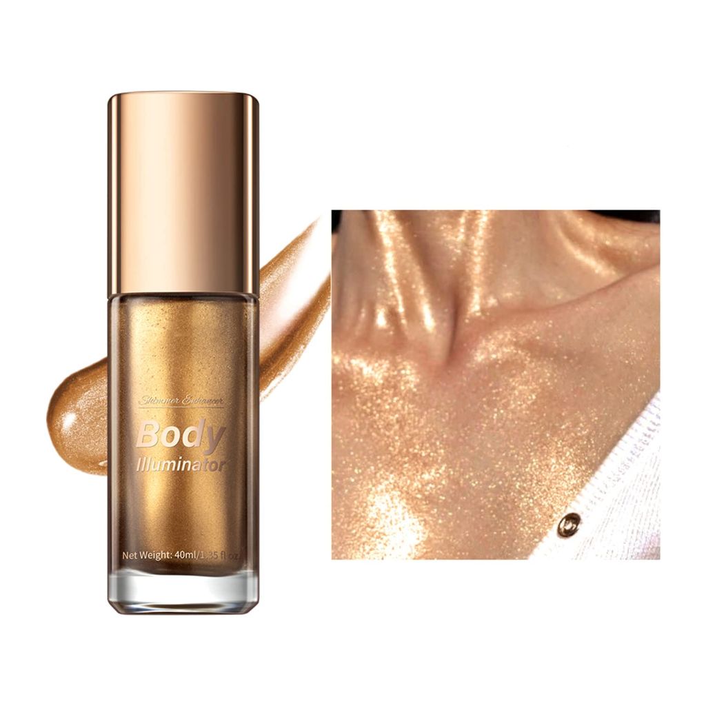 Shimmer Enhancer Body Illuminator Cream -  Glistening Bronze, 1.35 fl. oz.