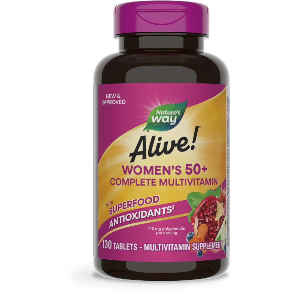 Nature's Way Alive! Women's 50+ Complete Multivitamins - 130 Tablets