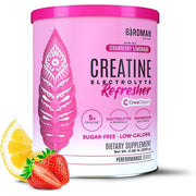 Birdman Creatine Electrolyte Refresher Monohydrate Powder - Strawberry Lemonade, 30svgs.