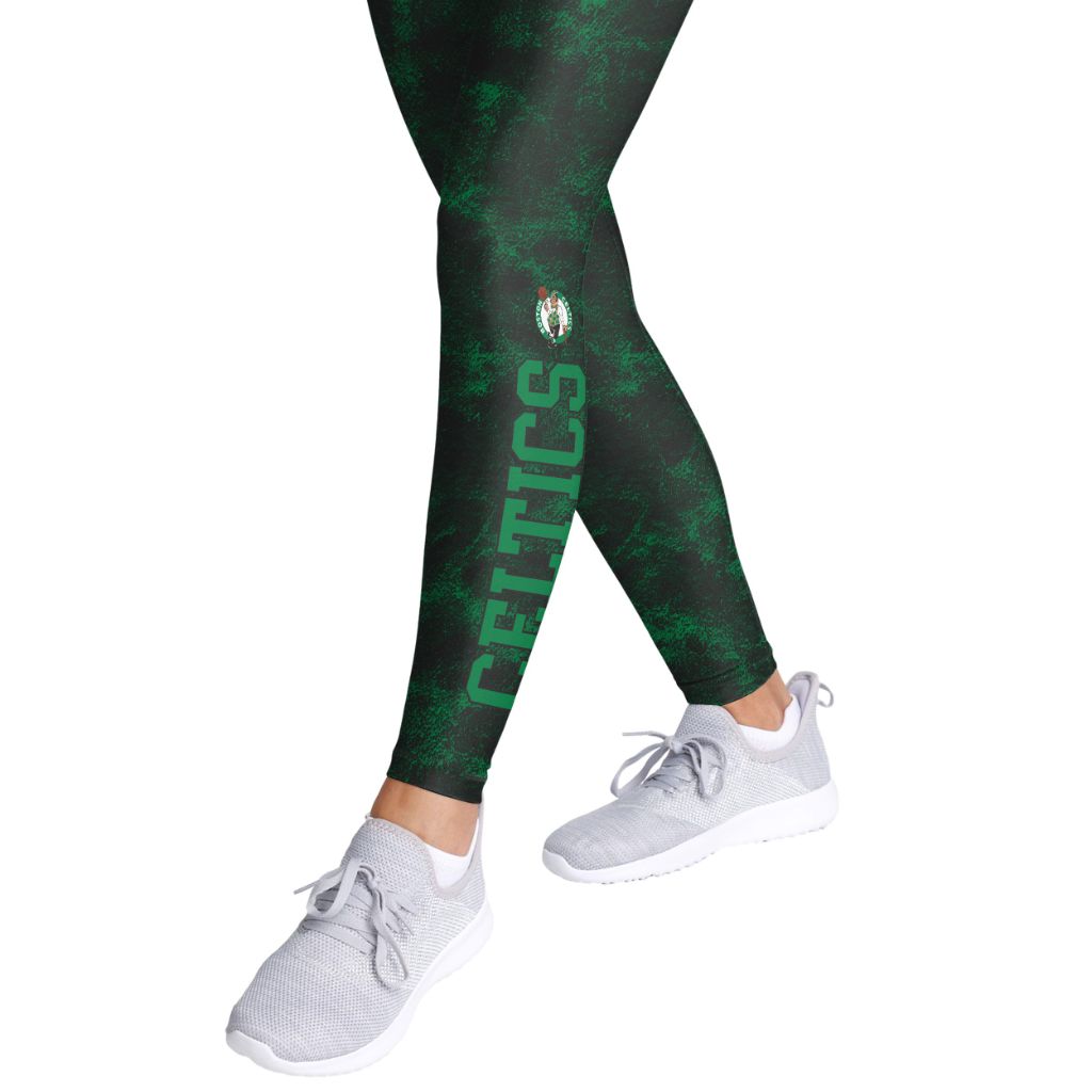 FOCO Women's NBA Team Color Cloud Leggings - Boston Celtics, Size Small
