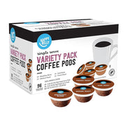Happy Belly Variety Pack Compostable Keurig K-Cup Coffee Pods, 96ct.