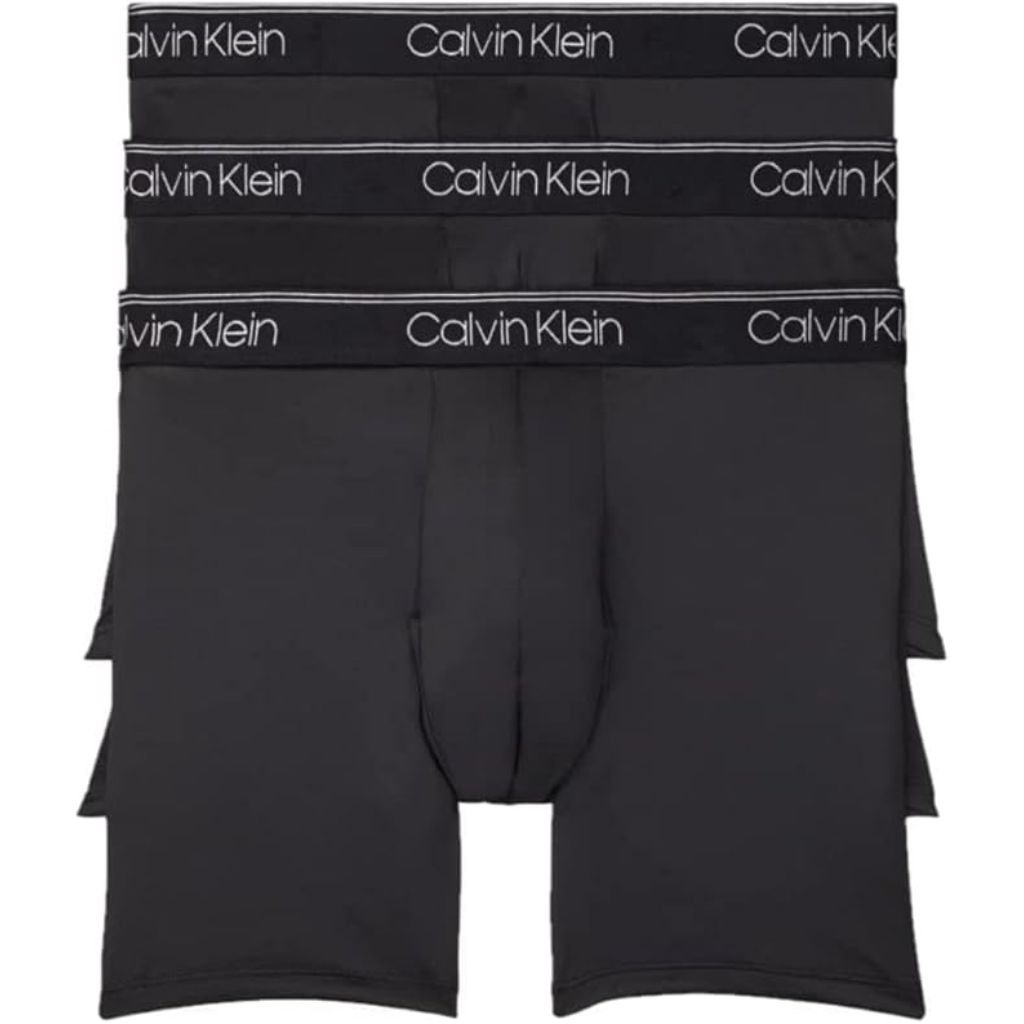 Calvin Klein Men's Micro Stretch Boxer Briefs - Black, XL (3 Pair)