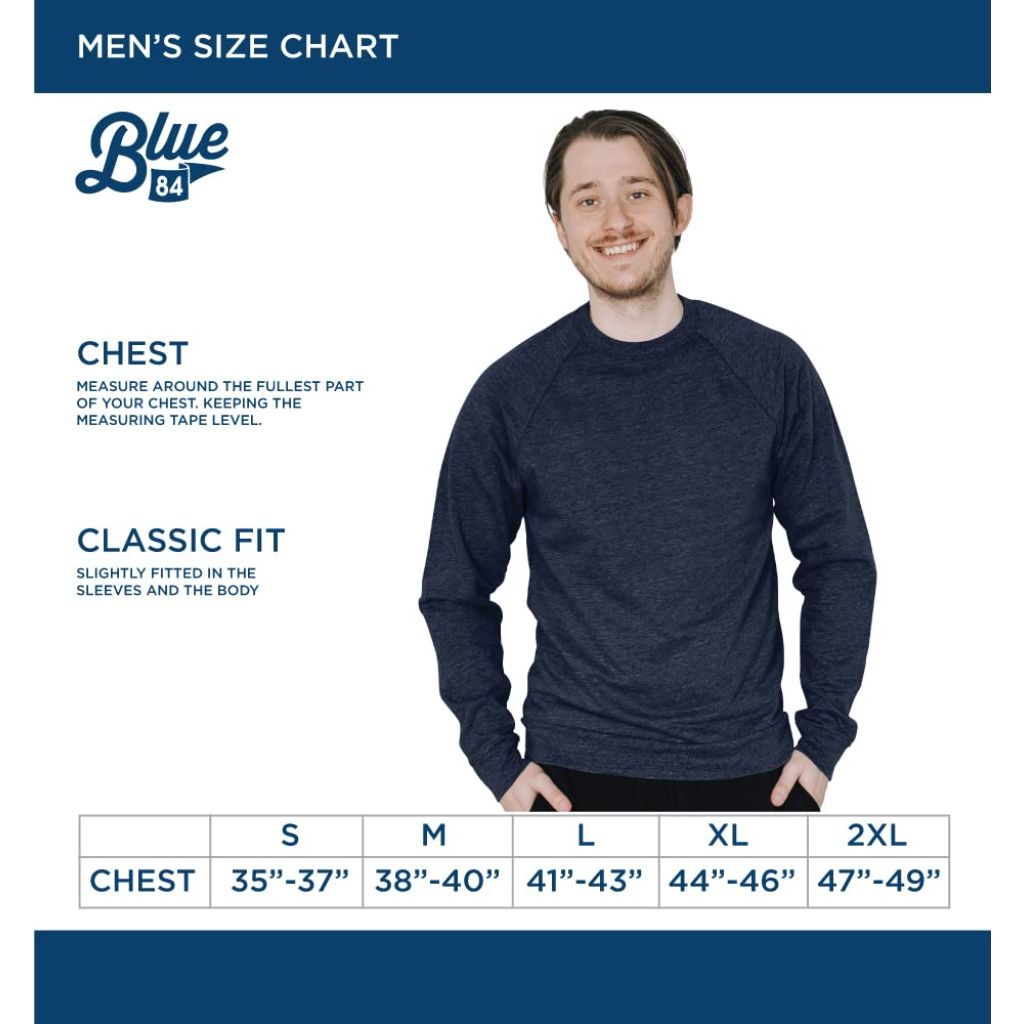 Blue 84 NBA Officially Licensed Tri-Blend Crewneck Sweatshirt - Utah Jazz, Black (Medium)