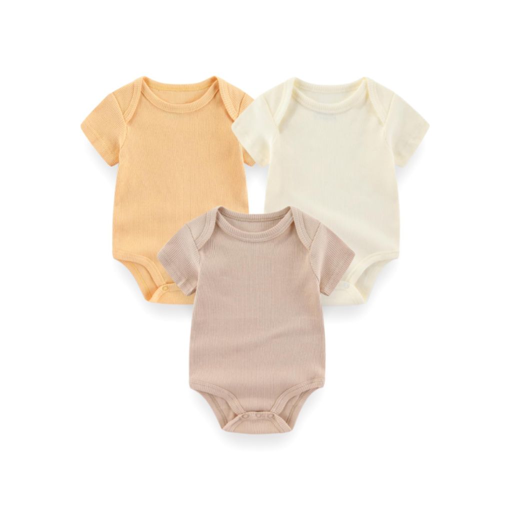 BIGBIGKISS Baby Layette 9-Piece Baby Bodysuits and Pant Socks Set - size 3M