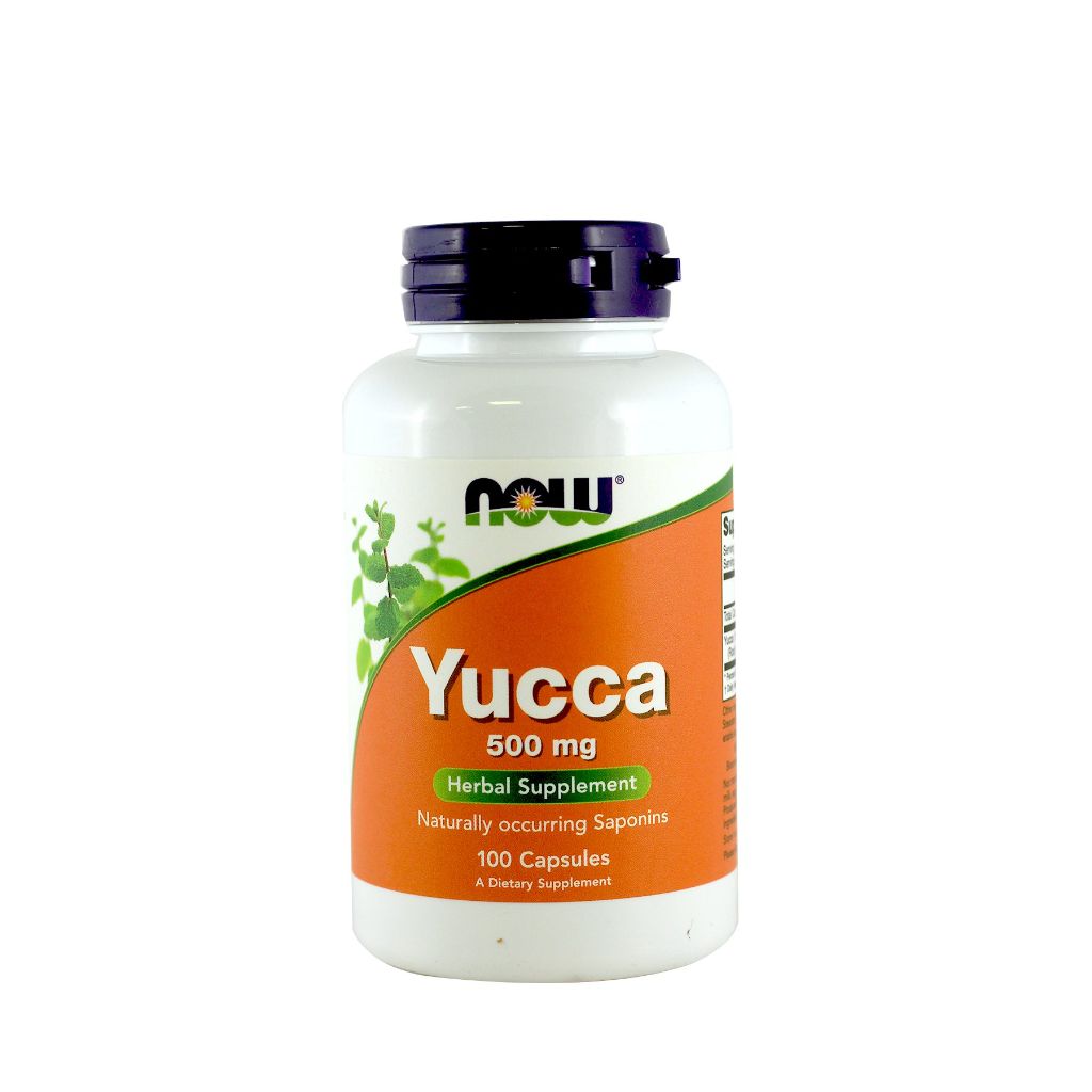 Now Supplements Yucca 500mg - 100 Capsules