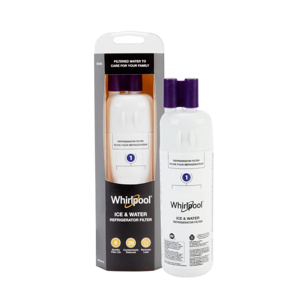 Whirlpool Refrigerator Ice and Water Filter (WHR1RXD1) - Single-Pack, Purple