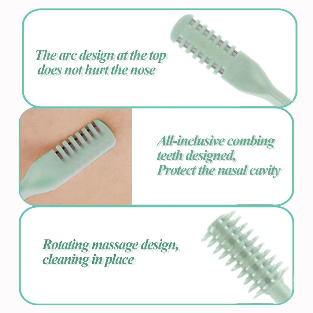Manual Nose Hair Trimmer - 3 Pack