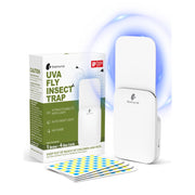 Kiwinurse Plug-In Flying Insect Trap - Off-White, 1 Trap + 4 Refills