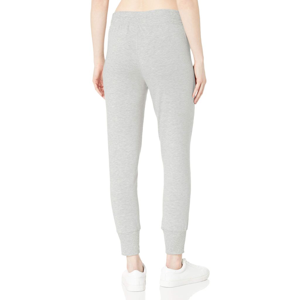 Danskin Women's Soft Touch Jogger Pants - Oatmeal Heather, Large