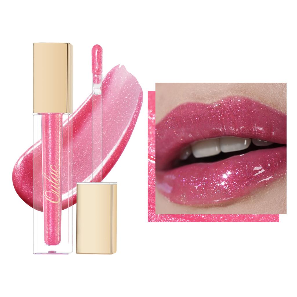 Oulac Crystal Shine Lip Gloss - C11 Baby Doll (Pink Shimmer)