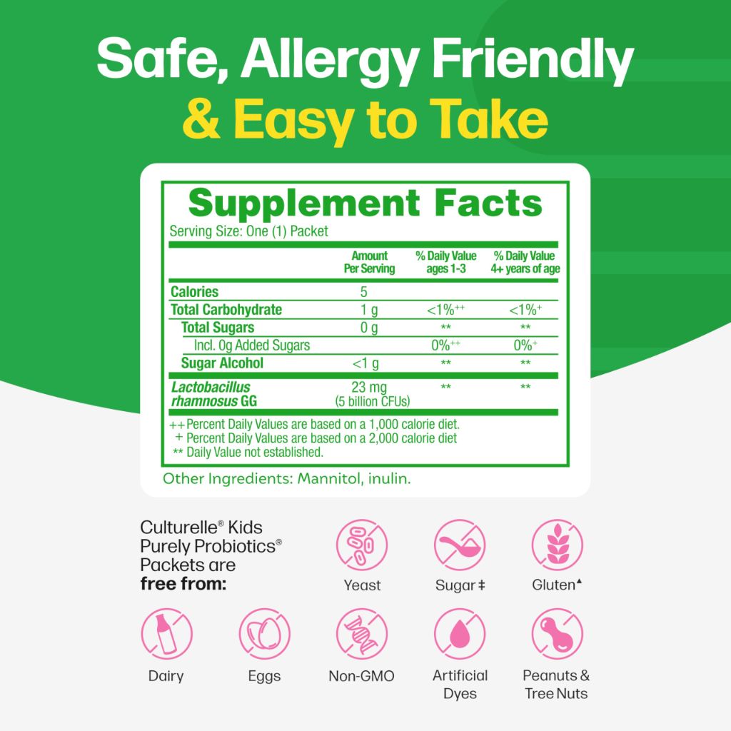 Culturelle Kids Purely Probiotic Packets - 50 Packets