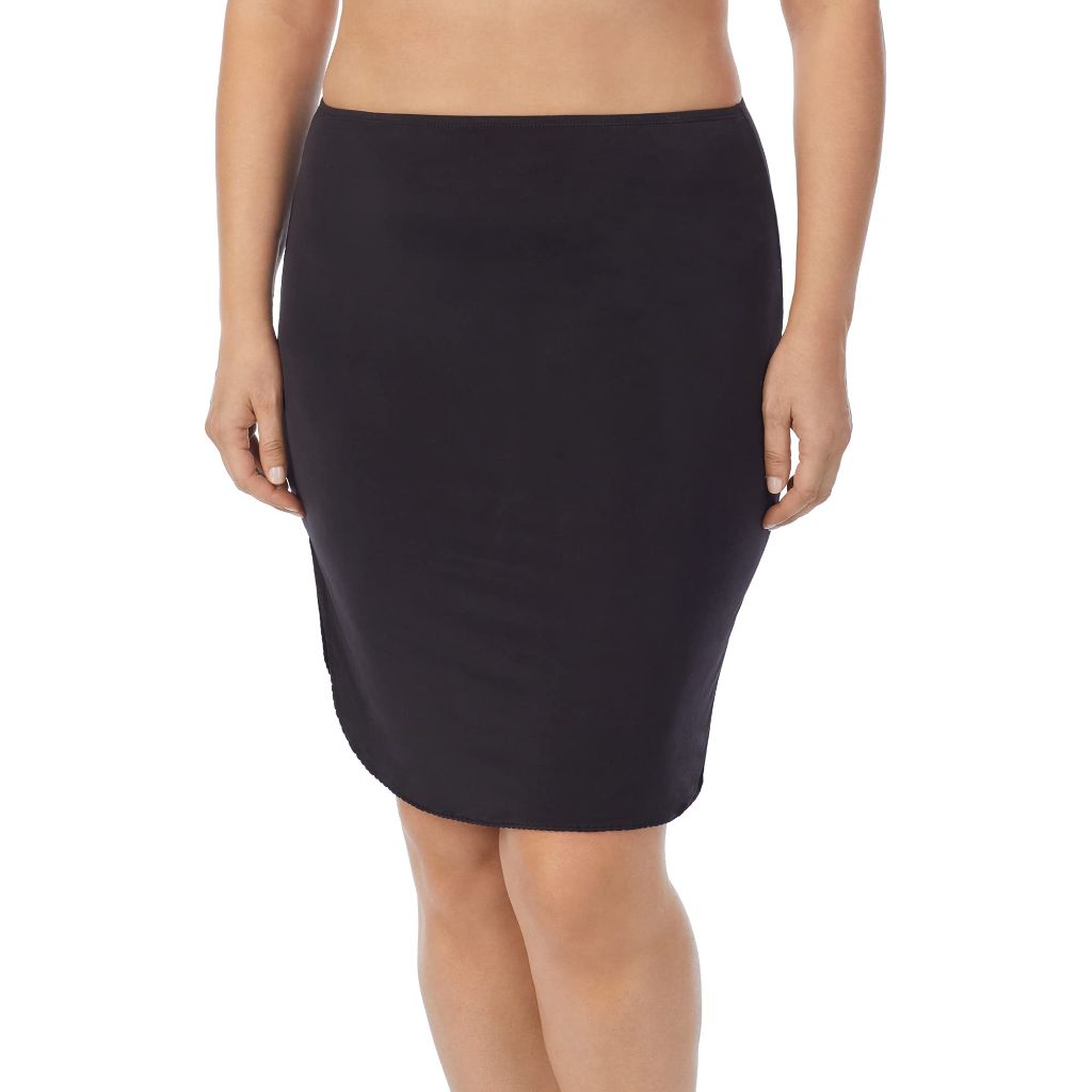 Jones New York Women's Silky Touch Knee Length Half Slip - Black, Small